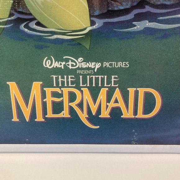 Vintage 1989 The Little Mermaid Banned Cover Framed Poster Disney OSP #81668 - Picture 9 of 12